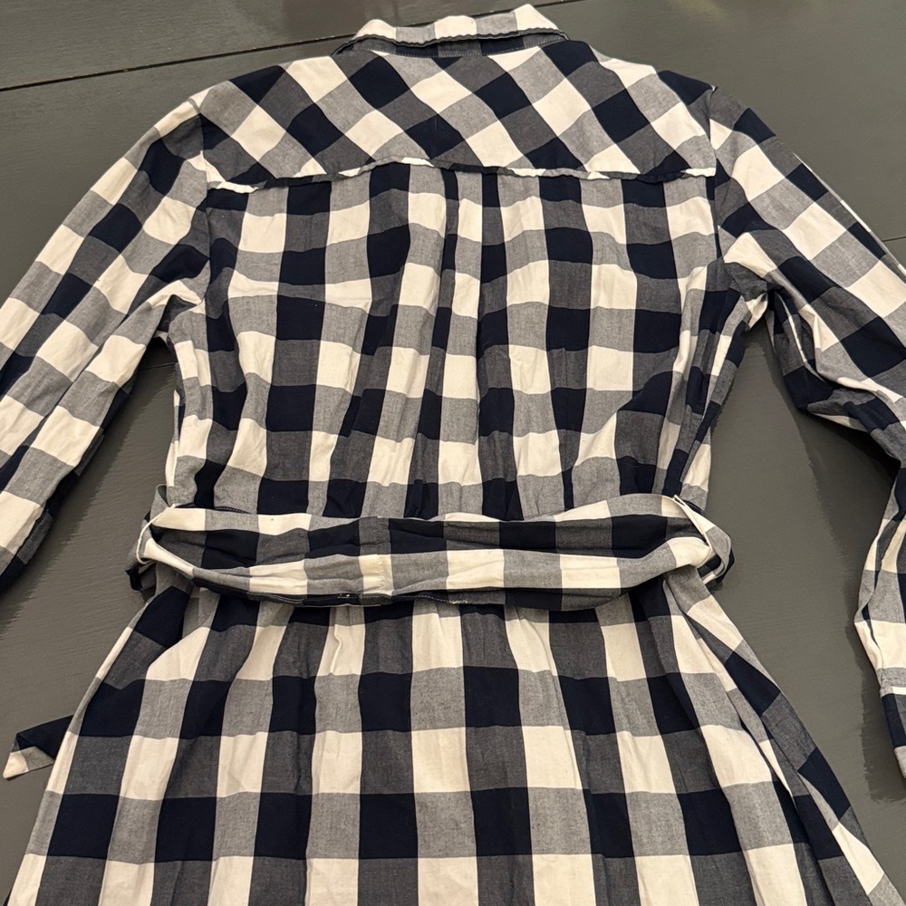J. Crew Buffalo check shirt dress - Picture 8 of 13